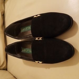 Unisa- Made in Spain, Black Loafers, Size 8 AA